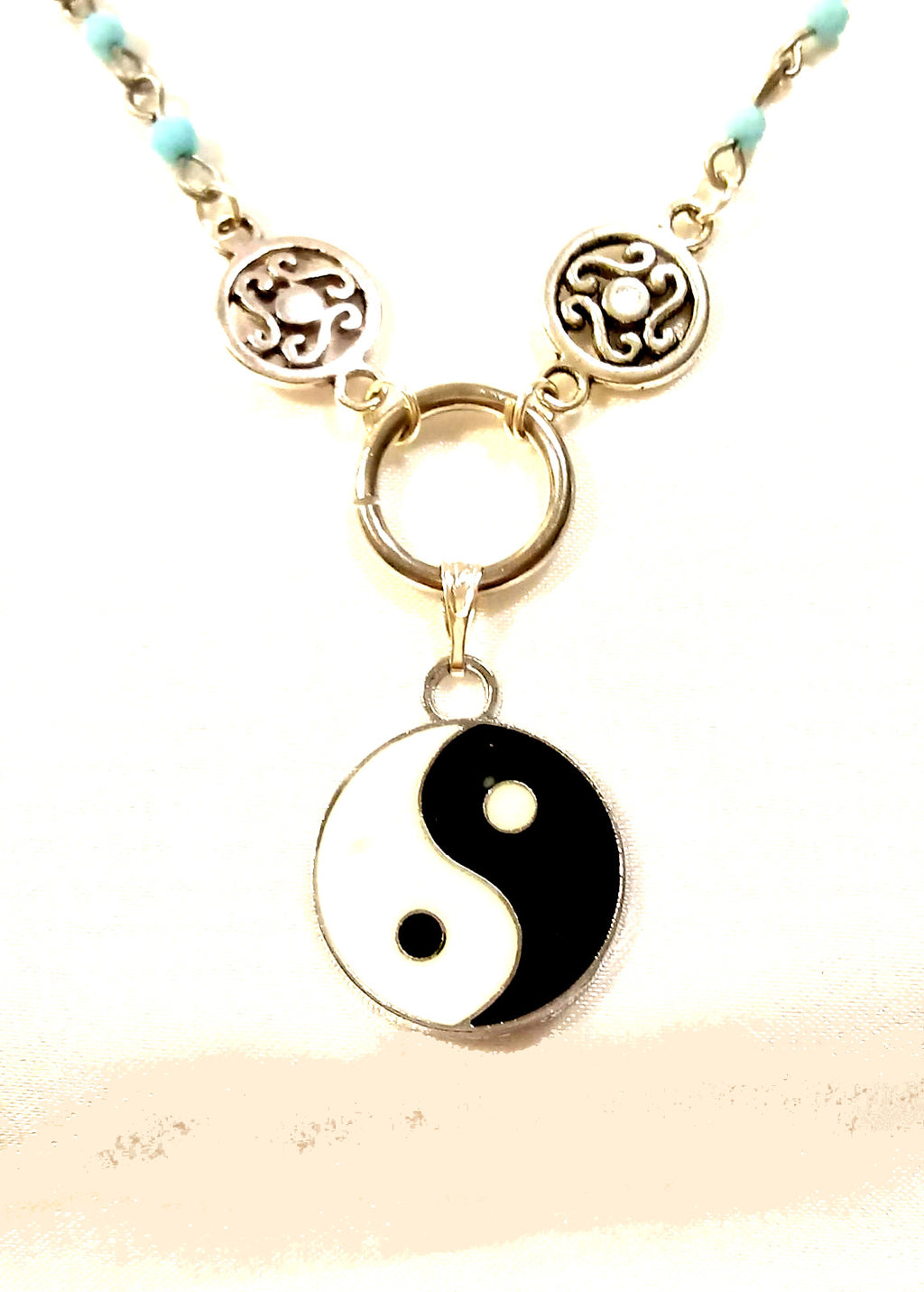 Yin Yang Water Element Captive Choker