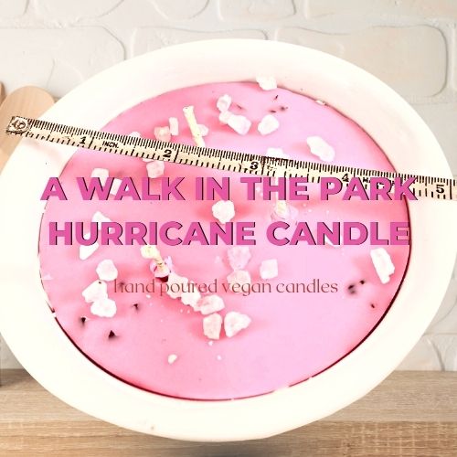 A Walk In The Park Hurricane Candle