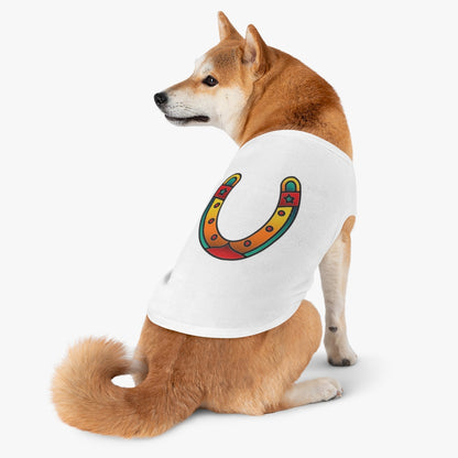 You Lucky Dog Horseshoe Pet Tank Top