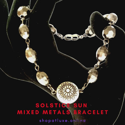 Solstice Sun Mixed Metals Bracelet