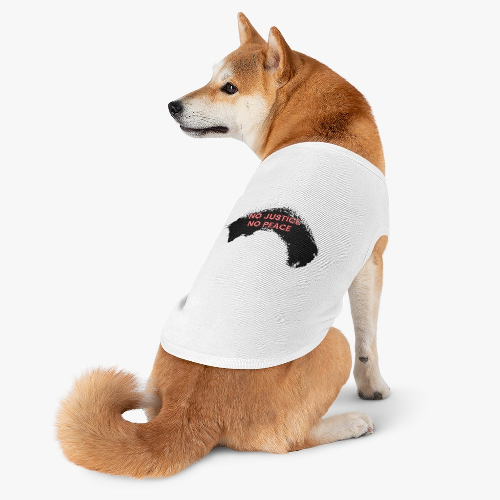 No Justice No Peace Pet Tank Top