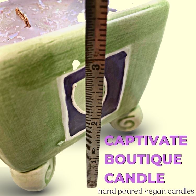 Captivate Boutique Candle in Stone Cauldron