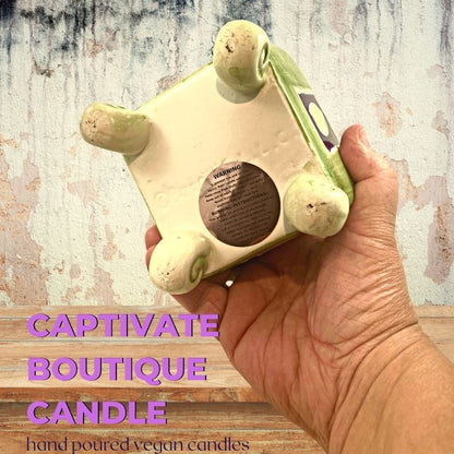 Captivate Boutique Candle in Stone Cauldron