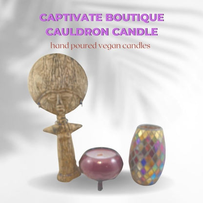 Captivate Boutique Purple Chalice Candle