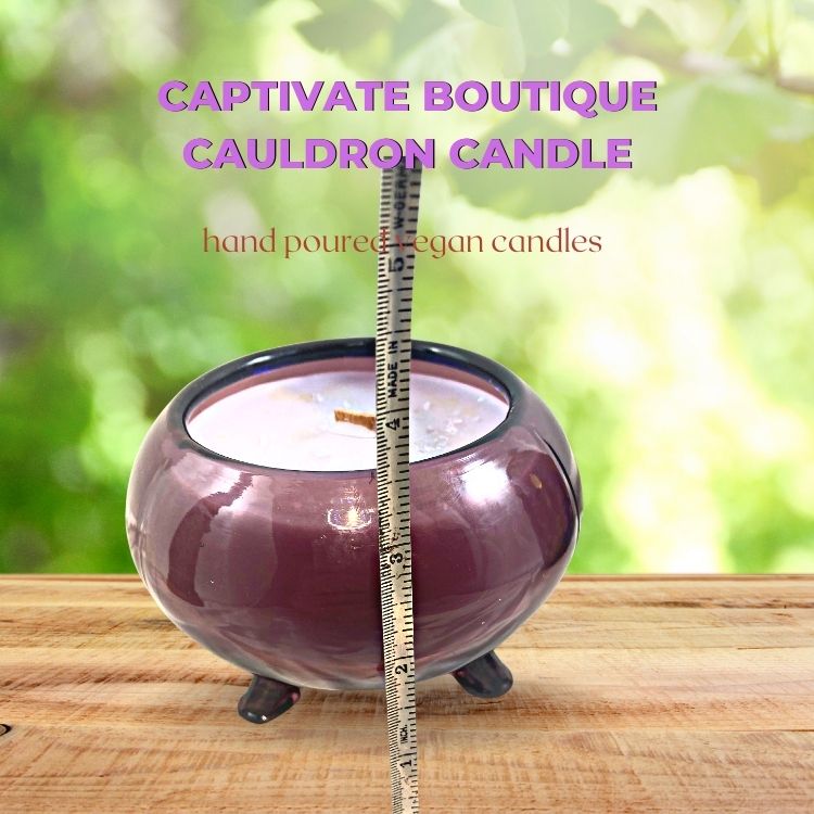 Captivate Boutique Purple Chalice Candle