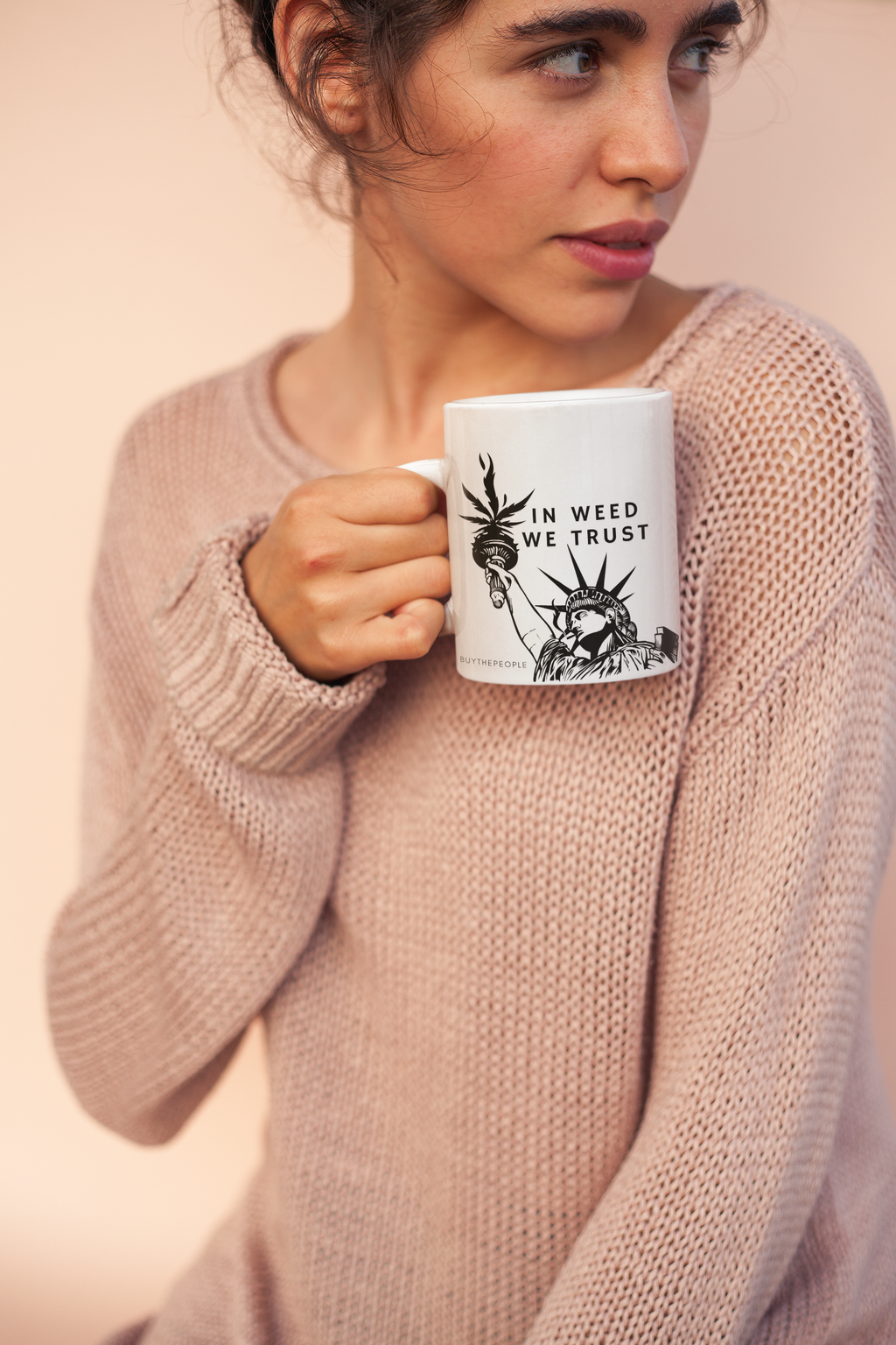 In Weed We Trust Color Morphing Mug, 11oz