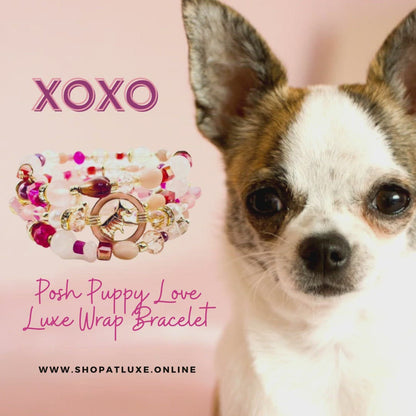 Posh Puppy Lovers Luxe Wrap Bracelet