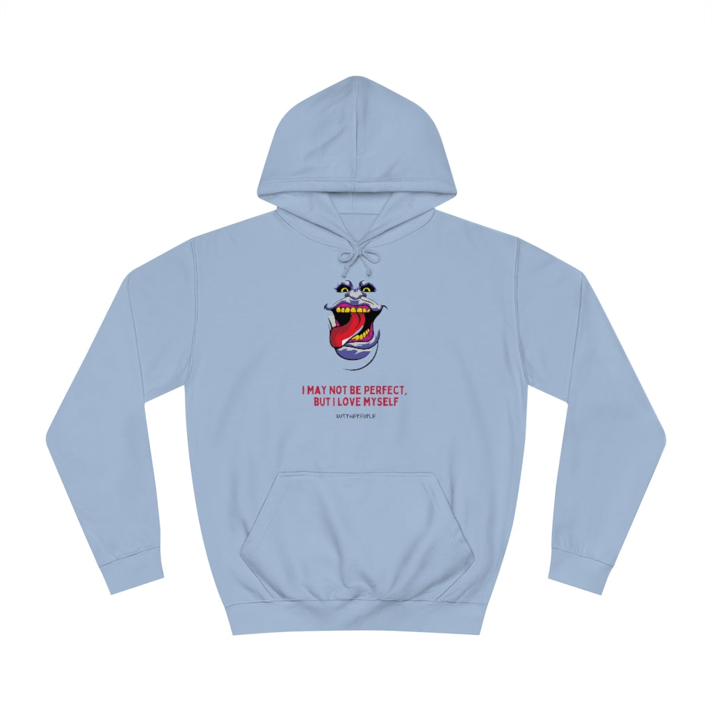 I Love Myself Unisex College Hoodie