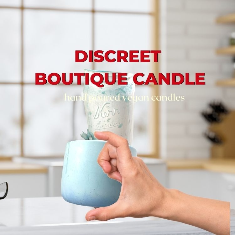 Discreet Cement Vegan Candle