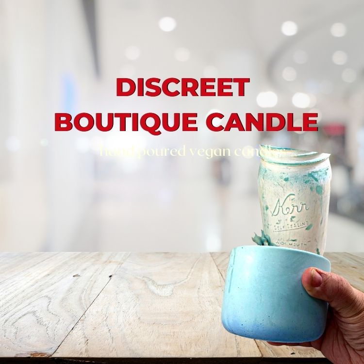 Discreet Cement Vegan Candle