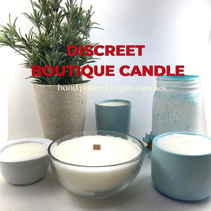 Discreet Cement Vegan Candle