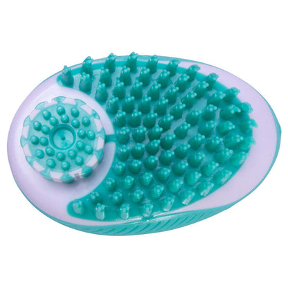 Pet Life ® 'Swasher' Shampoo Dispensing Massage and Bathing Brush