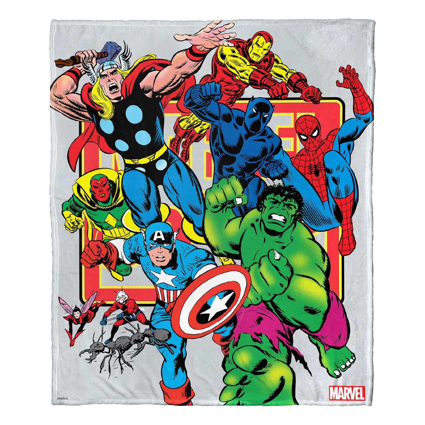 Marvel Comics, Comic Run Aggretsuko Comics Silk Touch Throw Blanket, 50" x 60"
