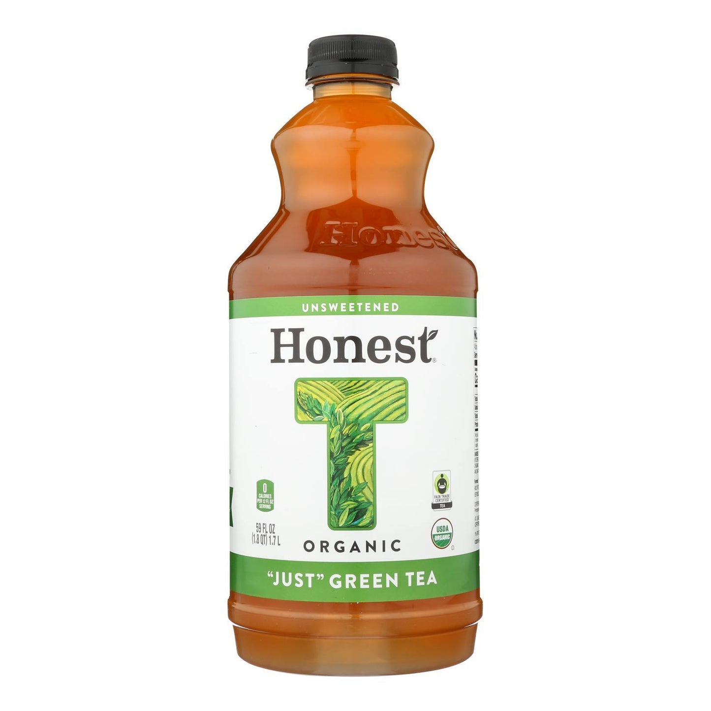 Honest Tea Just Green Tea - Case of 8 - 59 fl oz