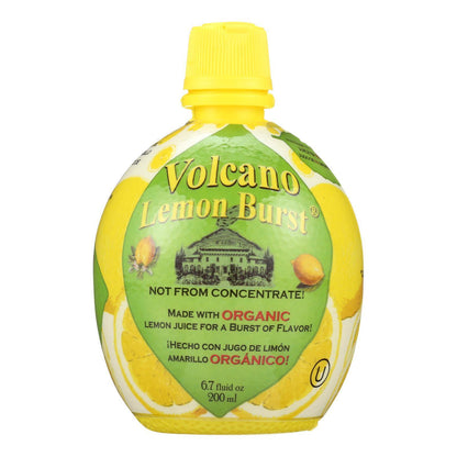 Volcano Lemon Burst Juice - Case of 12 - 6.7 OZ