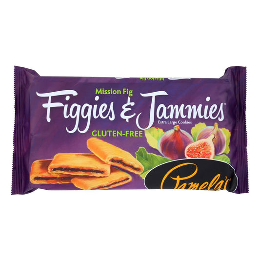 Pamela's Products - Gluten Free Cookies Mission Fig - Figgies and Jammies - Case of 6 - 9 oz.