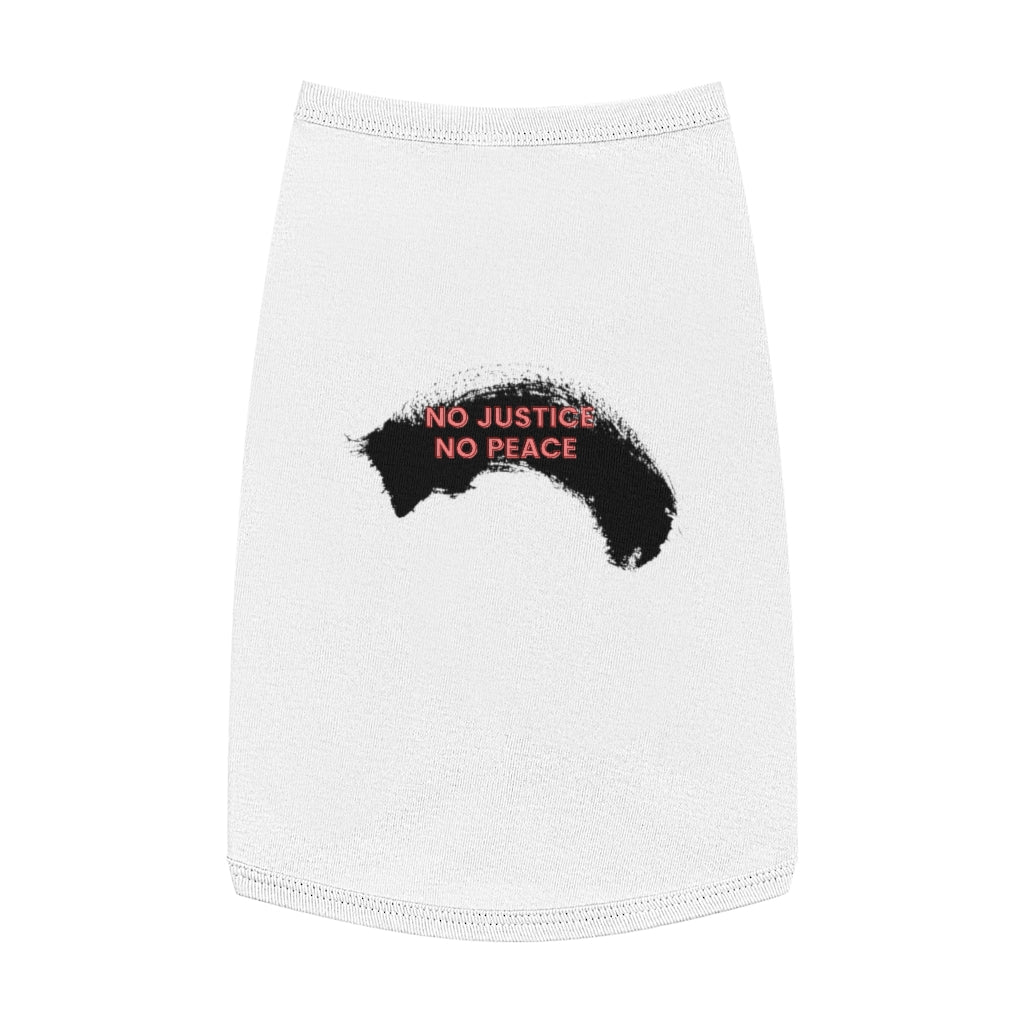 No Justice No Peace Pet Tank Top