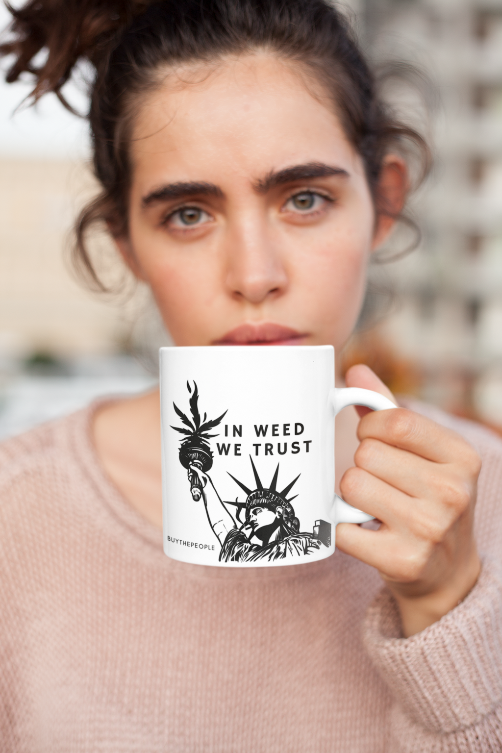 In Weed We Trust Color Morphing Mug, 11oz