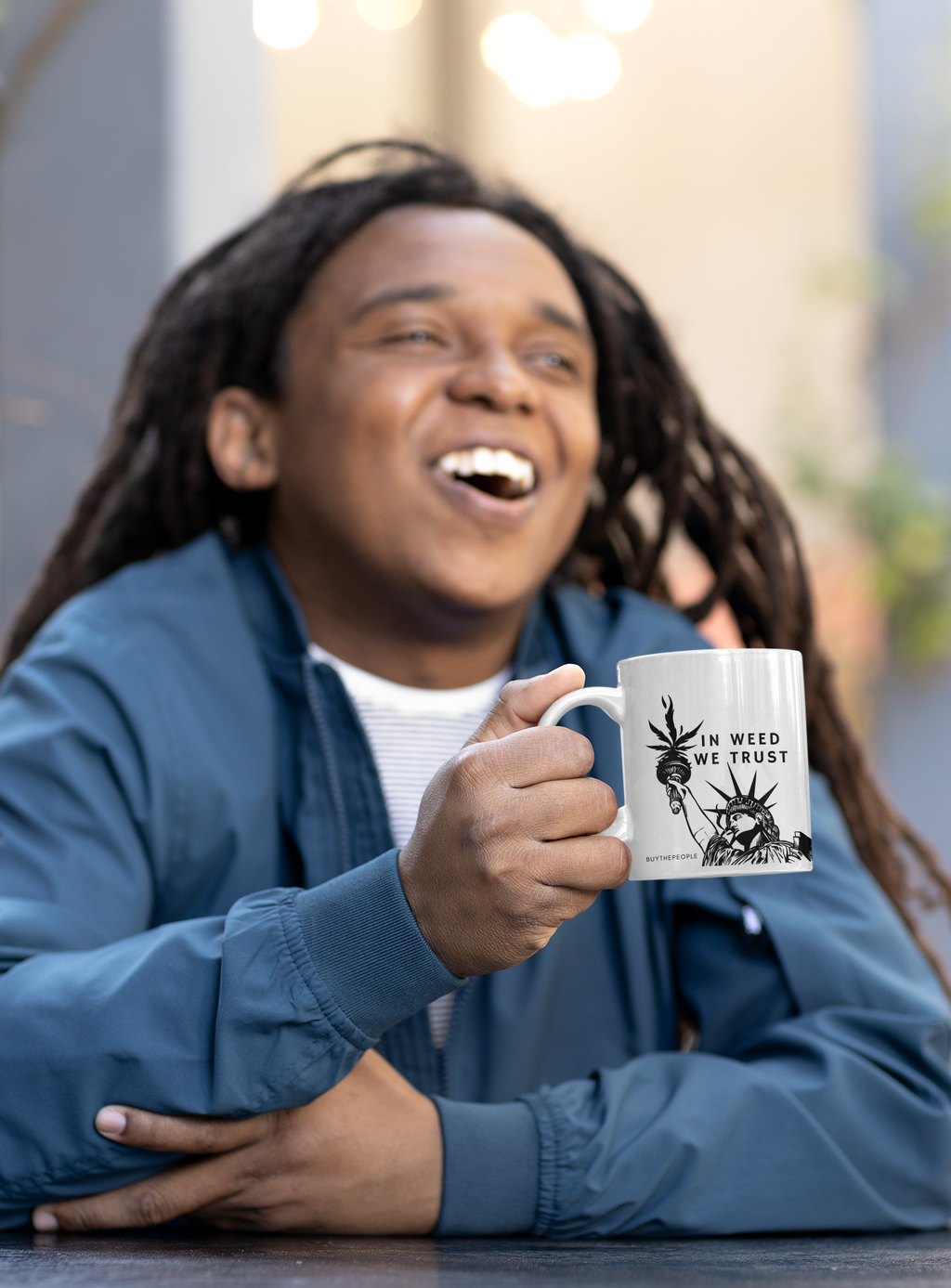 In Weed We Trust Color Morphing Mug, 11oz
