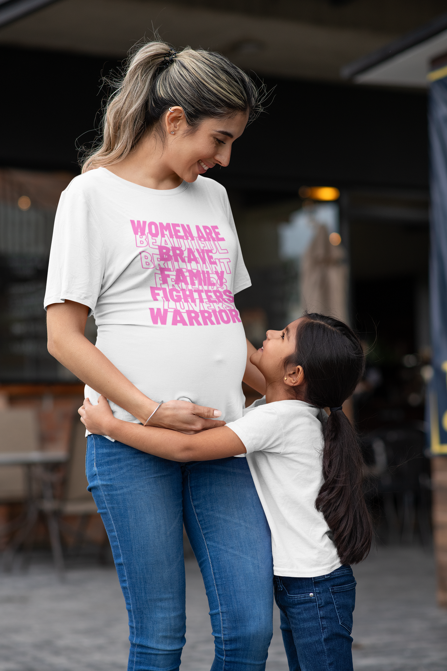 Women Are Warriors Maternity Tee