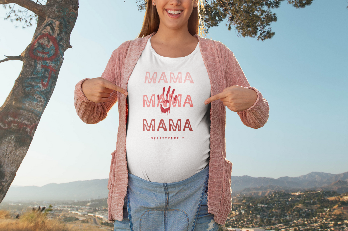 MAMA Maternity Tee